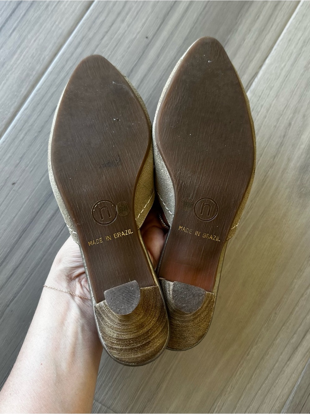 Nicole Suede Kitten Heel Mules - Picture 4 of 5